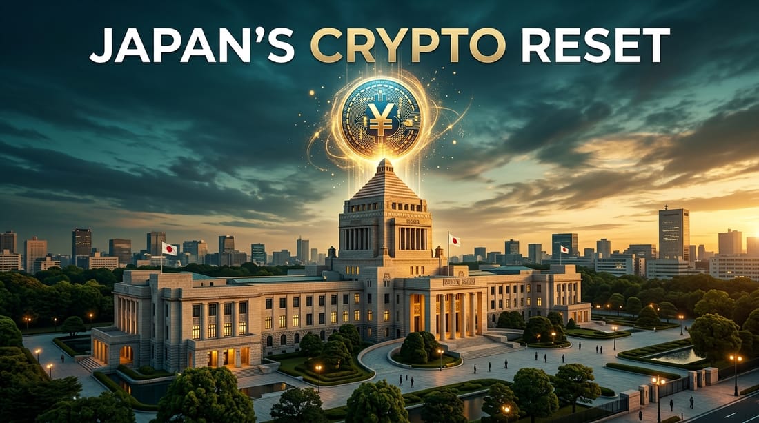 Japan Moves to Reclassify Crypto as Financial Products — and Cut the Tax to 20%