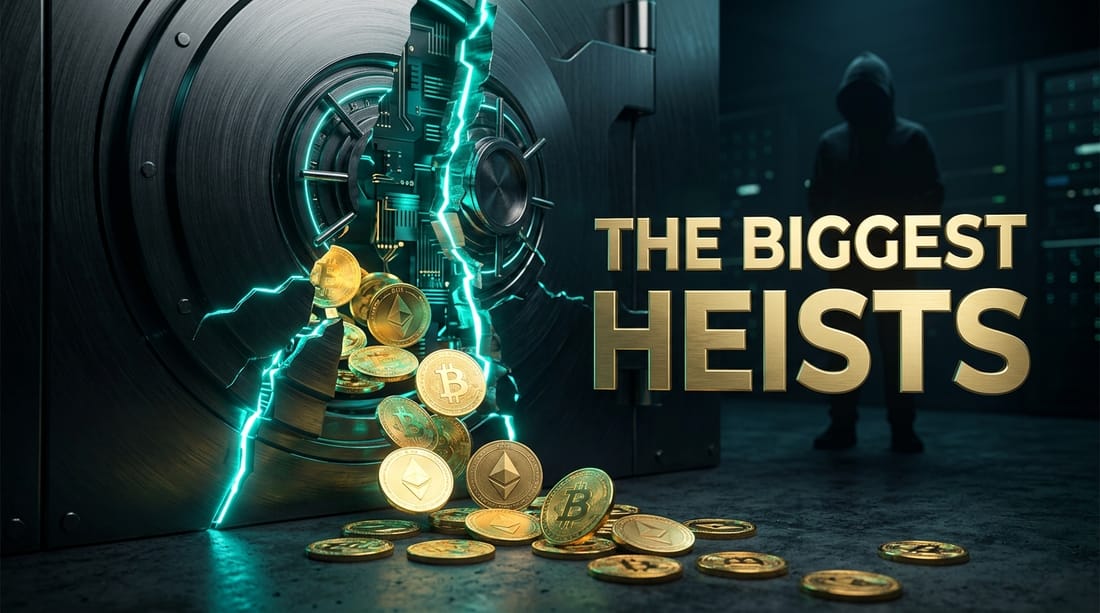 Crypto's Greatest Heists: The Biggest Hacks Ever