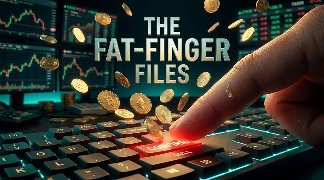 Crypto's Most Expensive Typos and Fat-Finger Trades