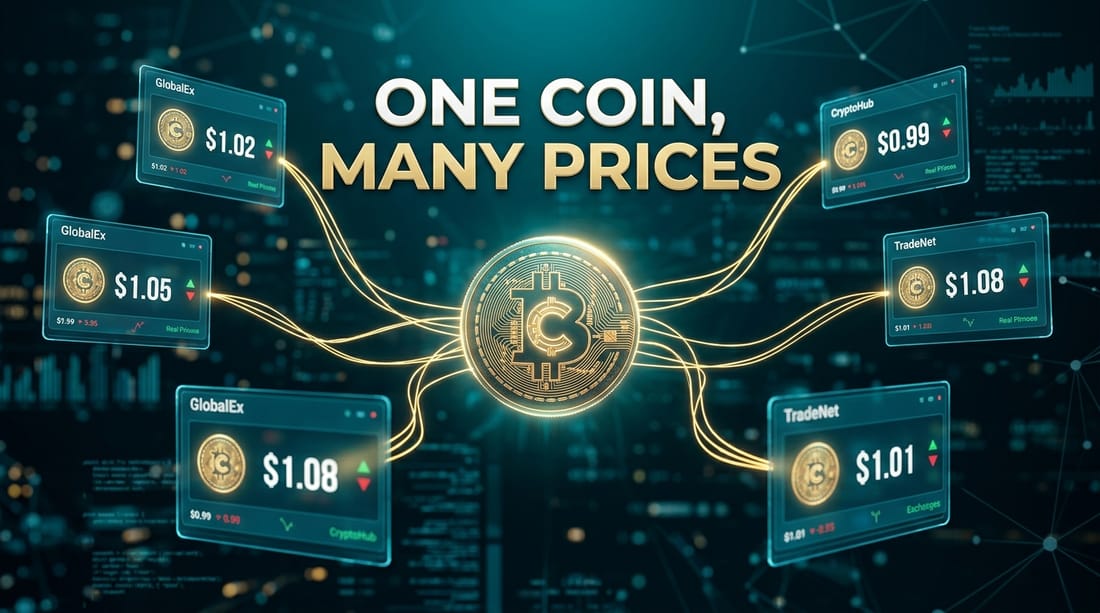 Why the Same Coin Has Different Prices on Different Exchanges
