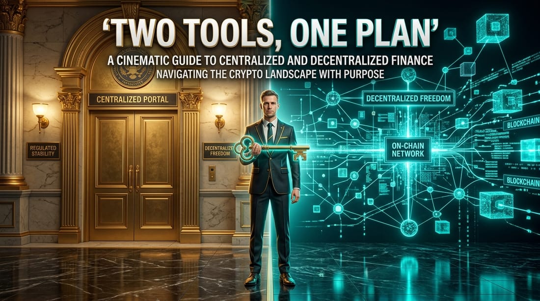Why I Keep Crypto on Both a CEX and a DEX