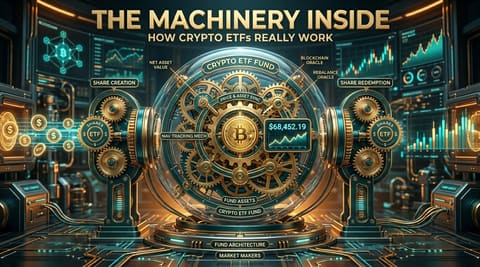 How an ETF Actually Works, and Why It Matters for Crypto