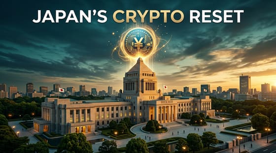 Japan Moves to Reclassify Crypto as Financial Products — and Cut the Tax to 20%